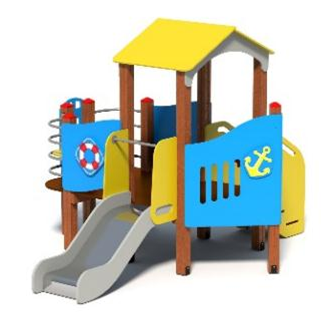 Игровой комплекс "Баркасик" тип 1 Игровой комплекс "Баркасик" тип 1
