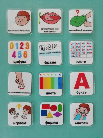 Набор карточек PECS «Для логопеда» 