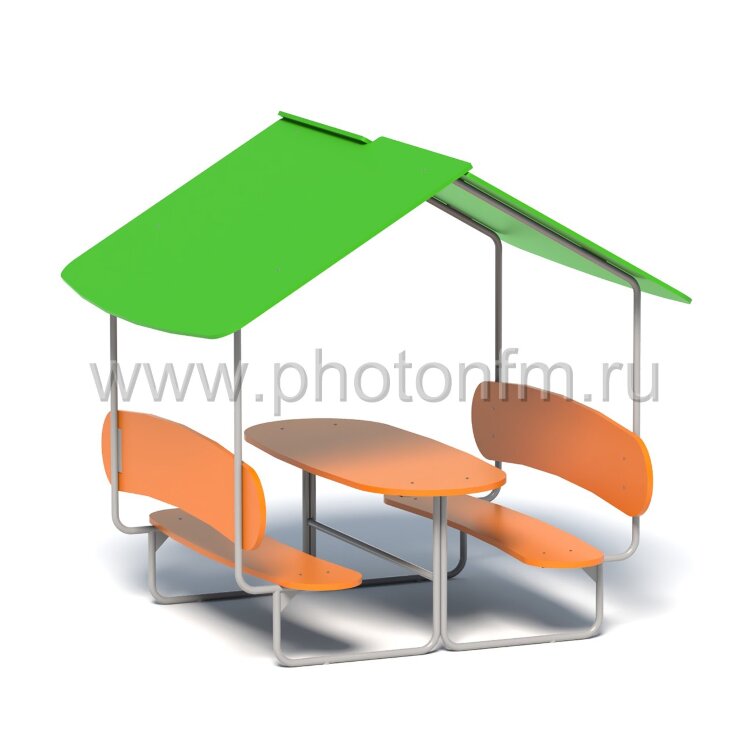 Столик с навесом "Комфорт" тип 1 Столик с навесом "Комфорт" тип 1