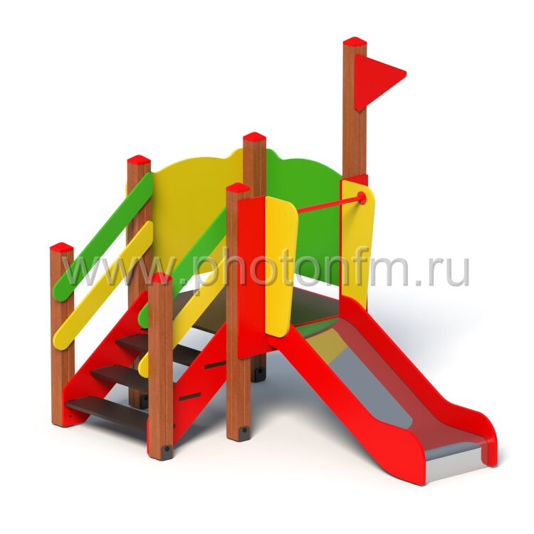 Башенка с горкой тип 4